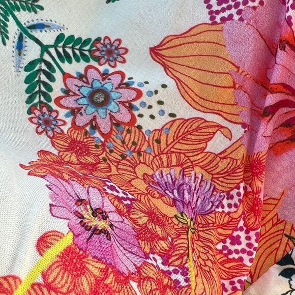 Johnny Was California PAULA TIERED MINI DRESS Size XXL - Picture 6 of 14